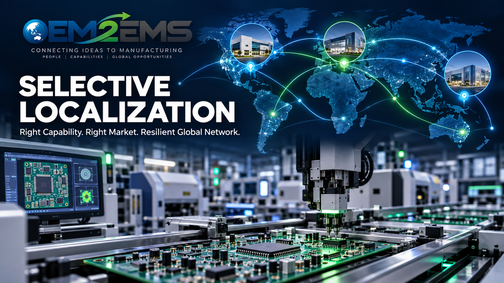 Selective localization: right capability, right market, resilient global network